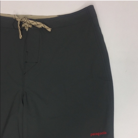 Patagonia Men’s charcoal Stretch Planing 10” inseam Board Shorts 40 - Picture 11 of 13